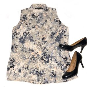 Rose‎ & Olive Watercolor Floral Tank